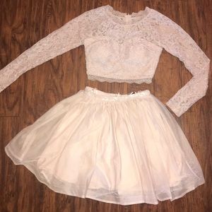 Sequin Hearts 2 Piece Top and Dress